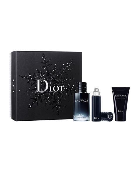 dior mens gift sets|dior sauvage gift set boots.